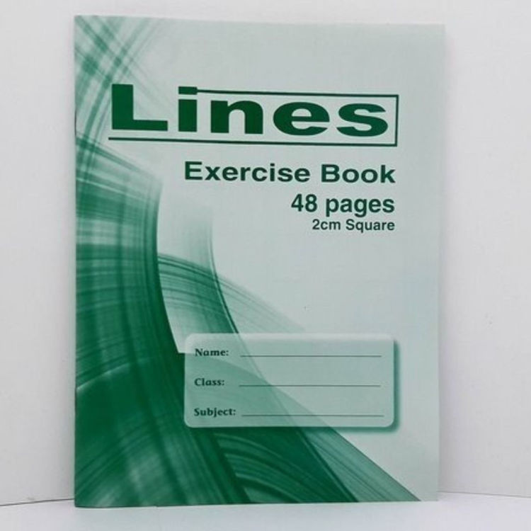 Picture of 5739-A5 CopyBook – Lines Collection 48 Pages ( 2cm square )